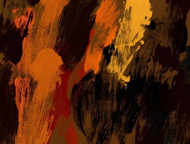 El yapımı tuvale yağlı boya. Soyut sanat dokusu. Renkli doku. Modern sanat eserleri. Yağlı boya darbeleri. Fırça darbeleri. Modern sanat. Çağdaş sanat. Sanatsal tuval.      