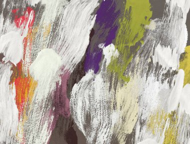 kopya alanı ile arka plan için sanatsal renkli illüstrasyon