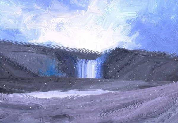 Buz Kaplı Gün — Stok fotoğraf