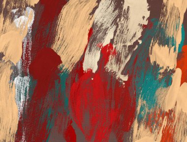 El yapımı tuvale yağlı boya. Soyut sanat dokusu. Renkli doku. Modern sanat eserleri. Yağlı boya darbeleri. Fırça darbeleri. Modern sanat. Çağdaş sanat. Sanatsal tuval.   