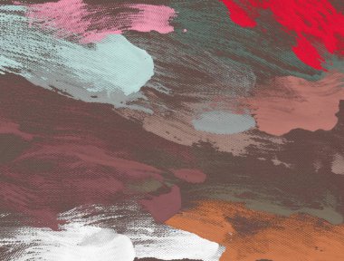 kopya alanı ile arka plan için sanatsal renkli illüstrasyon