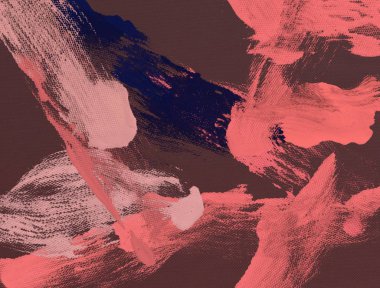 El yapımı tuvale yağlı boya. Soyut sanat dokusu. Renkli doku. Modern sanat eserleri. Yağlı boya darbeleri. Fırça darbeleri. Modern sanat. Çağdaş sanat. Sanatsal tuval.  