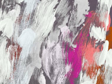 El yapımı tuvale yağlı boya. Soyut sanat dokusu. Renkli doku. Modern sanat eserleri. Yağlı boya darbeleri. Fırça darbeleri. Modern sanat. Çağdaş sanat. Sanatsal tuval.      