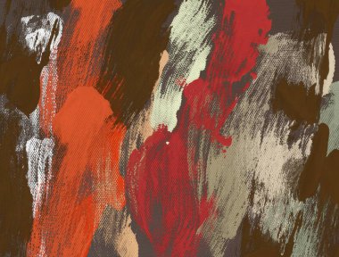 El yapımı tuvale yağlı boya. Soyut sanat dokusu. Renkli doku. Modern sanat eserleri. Yağlı boya darbeleri. Fırça darbeleri. Modern sanat. Çağdaş sanat. Sanatsal tuval. 