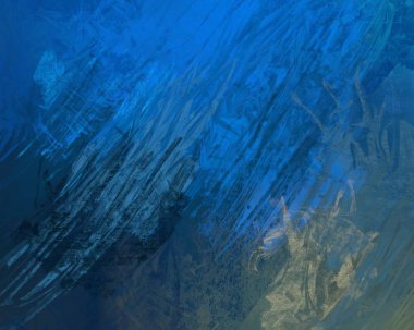 Tuval renkli doku üzerine soyut boyama