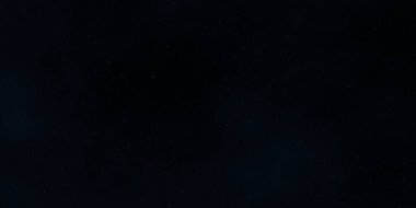 2d illüstrasyon. Derin uzay yıldız arka planı. Siyah evren. Soğuk bulutsu.