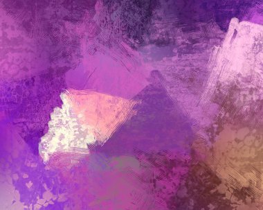 2d illüstrasyon. Sanatsal arka plan görüntüsü. Tuval üzerine soyut resim. Çağdaş sanat. El yapımı sanat. Renkli doku. Modern sanat eserleri. Yağlı boya darbeleri. Fırça darbeleri.