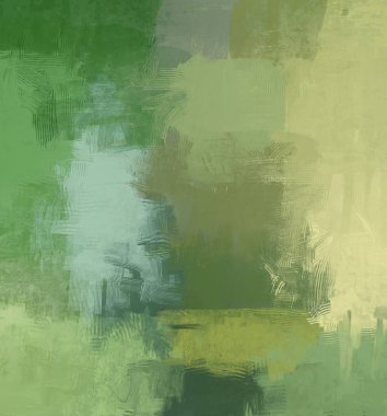 Sanatsal arka plan görüntüsü. Tuval üzerine soyut resim. Çağdaş sanat. El yapımı sanat. Renkli doku. Modern sanat eserleri. Yağlı boya darbeleri. Fırça darbeleri.