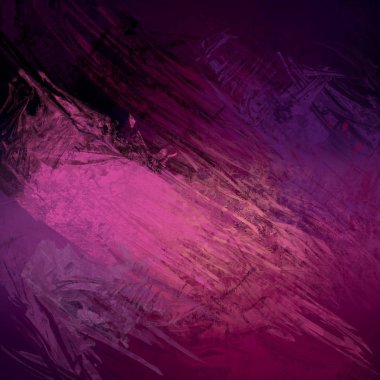 Tuval renkli doku üzerine soyut boyama