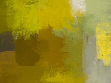 2D çizim. Sanatsal arkaplan resmi. Tablo üzerinde soyut resim. Çağdaş sanat. El yapımı sanat. Renkli doku. Modern sanat eserleri. Fırça darbeleri. Yüzeyde yağlı boya izleri.