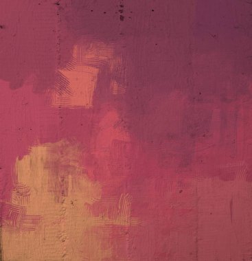 Tuval renkli doku üzerine soyut boyama