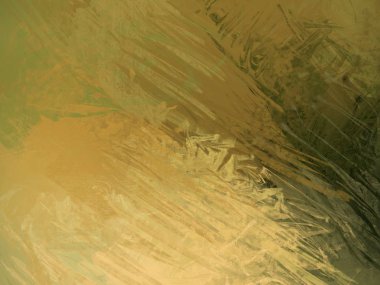 Sanatsal arka plan görüntüsü. Tuval üzerine soyut resim. Çağdaş sanat. El yapımı sanat. Renkli doku. Modern sanat eserleri. Yağlı boya darbeleri. Fırça darbeleri.