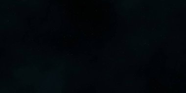 siyah bir arka plan üzerinde havada yüzen arkadan aydınlatmalı toz parçacıkları