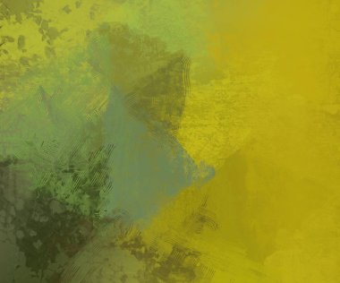 Sanatsal arka plan görüntüsü. Tuval üzerine soyut resim. Çağdaş sanat. El yapımı sanat. Renkli doku. Modern sanat eserleri. Yağlı boya darbeleri. Fırça darbeleri.