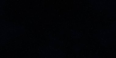 Boş bir alanda galaksi