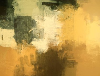 Tuval renkli doku üzerine soyut boyama