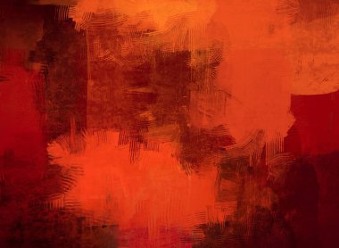 Metin için alan ile tuval arka plan üzerinde soyut boyama