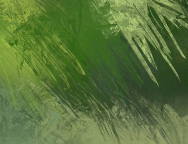 Tuval renkli doku üzerine soyut boyama