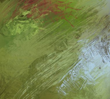 Metin için alan ile tuval arka plan üzerinde soyut boyama