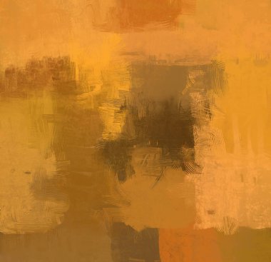 Tuval renkli doku üzerine soyut boyama