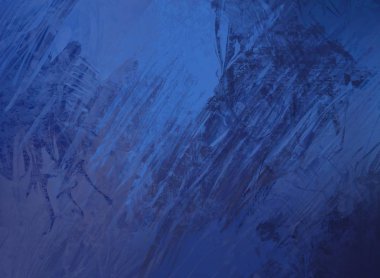 Tuval renkli doku üzerine soyut boyama