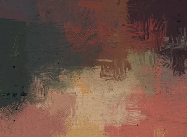 Pictură Abstractă Pânză Textură Colorată — Fotografie, imagine de stoc