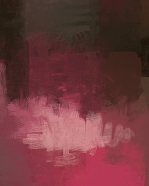 2d illüstrasyon. Sanatsal arka plan görüntüsü. Tuval üzerine soyut resim. Çağdaş sanat. El yapımı sanat. Renkli doku. Modern sanat eserleri. Yağlı boya darbeleri. Fırça darbeleri.