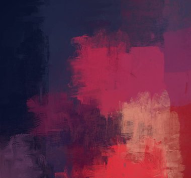 2d illüstrasyon. Çağdaş sanat. El yapımı sanat. Renkli doku. Modern sanat eserleri. Yağlı boya darbeleri. Fırça darbeleri. Sanatsal arka plan görüntüsü. Tuval üzerine soyut boyama.