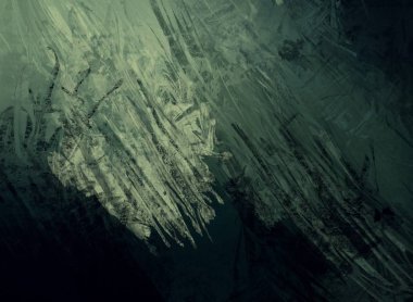 2D çizim. Sanatsal arkaplan resmi. Tablo üzerinde soyut resim. Çağdaş sanat. El yapımı sanat. Renkli doku. Modern sanat eserleri. Fırça darbeleri. Yüzeyde yağlı boya izleri.