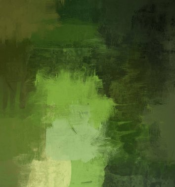 Tuval renkli doku üzerine soyut boyama