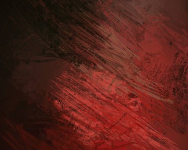 Sanatsal arka plan görüntüsü. Tuval üzerine soyut resim. Çağdaş sanat. El yapımı sanat. Renkli doku. Modern sanat eserleri. Yağlı boya darbeleri. Fırça darbeleri.