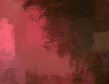 2D çizim. Sanatsal arkaplan resmi. Tablo üzerinde soyut resim. Çağdaş sanat. El yapımı sanat. Renkli doku. Modern sanat eserleri. Fırça darbeleri. Yüzeyde yağlı boya izleri.