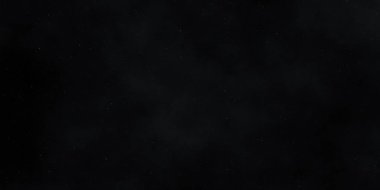 Boş bir alanda galaksi