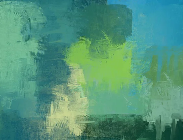 메이드 다채로운 미술품 페인트의 스트로크 브러시 스트로크 캔버스에 예술적 이미지 — 스톡 사진