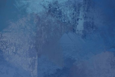 Sanatsal arka plan görüntüsü. Tuval üzerine soyut resim. Çağdaş sanat. El yapımı sanat. Renkli doku. Modern sanat eserleri. Yağlı boya darbeleri. Fırça darbeleri.