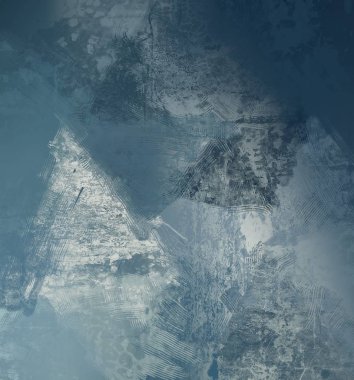 Tuval renkli doku üzerine soyut boyama