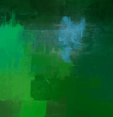 2D çizim. Sanatsal arkaplan resmi. Tablo üzerinde soyut resim. Çağdaş sanat. El yapımı sanat. Renkli doku. Modern sanat eserleri. Fırça darbeleri. Yüzeyde yağlı boya izleri.