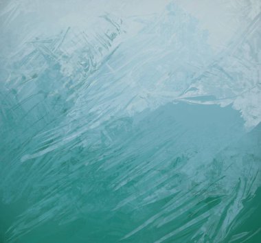 Tuval renkli doku üzerine soyut boyama