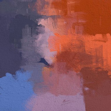 Metin için alan ile tuval arka plan üzerinde soyut boyama