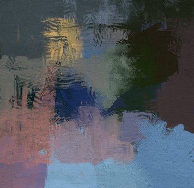 Metin için alan ile tuval arka plan üzerinde soyut boyama