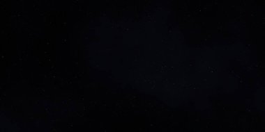 Boş bir alanda galaksi