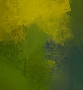 Tuval renkli doku üzerine soyut boyama