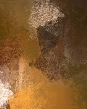 Metin için alan ile tuval arka plan üzerinde soyut boyama