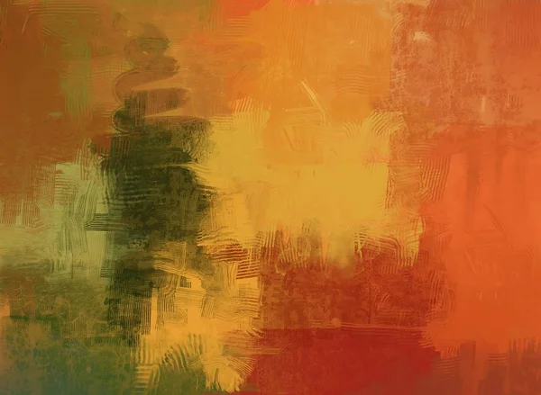 Abstract Painting Canvas Colorful Texture — Stock Photo, Image