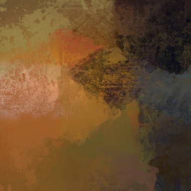 2d illüstrasyon. Çağdaş sanat. El yapımı sanat. Renkli doku. Modern sanat eserleri. Yağlı boya darbeleri. Fırça darbeleri. Tuval üzerine soyut resim. Duvarda sanatsal arka plan resim sanatı.