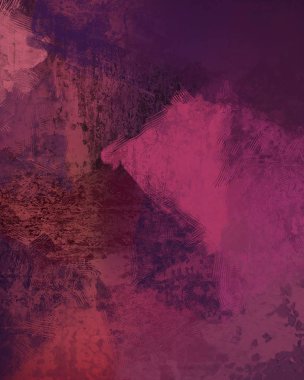 Sanatsal arka plan görüntüsü. Tuval üzerine soyut resim. Çağdaş sanat. El yapımı sanat. Renkli doku. Modern sanat eserleri. Yağlı boya darbeleri. Fırça darbeleri.