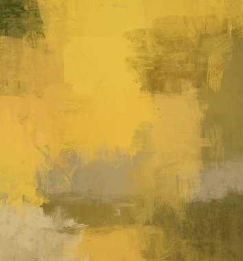 Tuval renkli doku üzerine soyut boyama