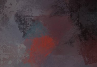 Sanatsal arka plan görüntüsü. Tuval üzerine soyut resim. Çağdaş sanat. El yapımı sanat. Renkli doku. Modern sanat eserleri. Yağlı boya darbeleri. Fırça darbeleri.