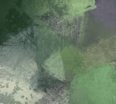 Sanatsal arka plan görüntüsü. Tuval üzerine soyut resim. Çağdaş sanat. El yapımı sanat. Renkli doku. Modern sanat eserleri. Yağlı boya darbeleri. Fırça darbeleri.