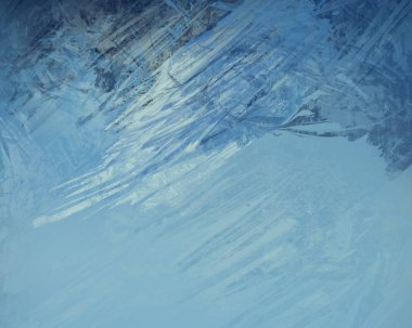 Sanatsal arka plan görüntüsü. Tuval üzerine soyut resim. Çağdaş sanat. El yapımı sanat. Renkli doku. Modern sanat eserleri. Yağlı boya darbeleri. Fırça darbeleri.